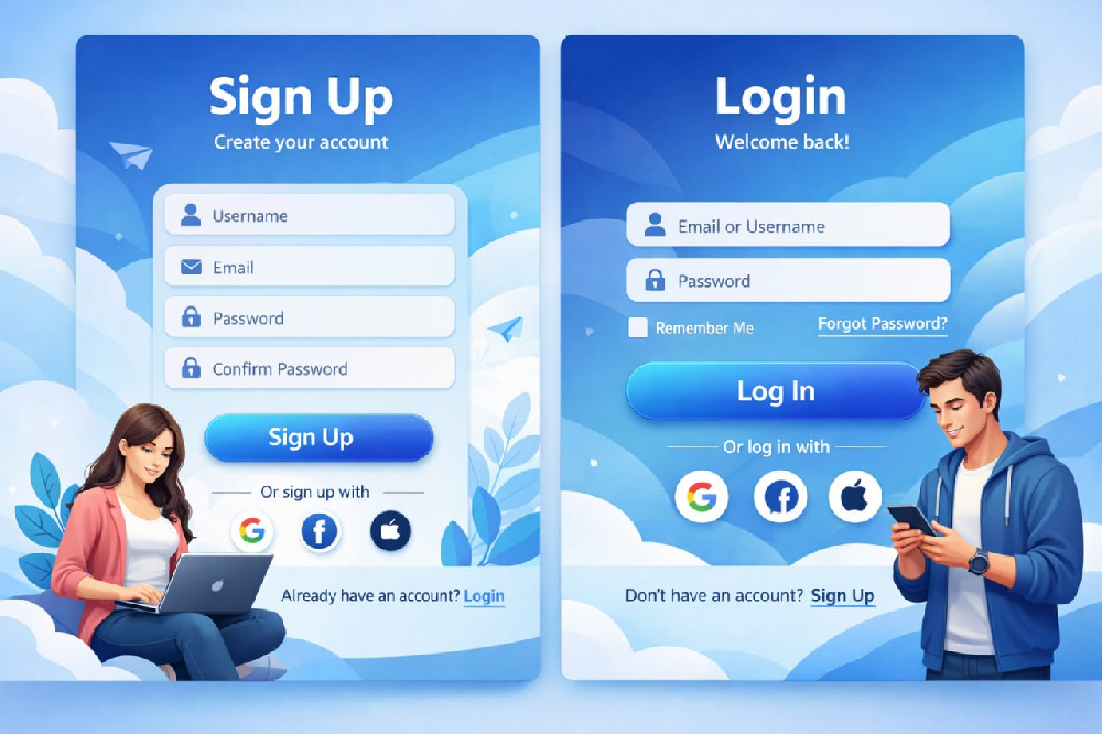 焦点娱乐平台登录和注册引导